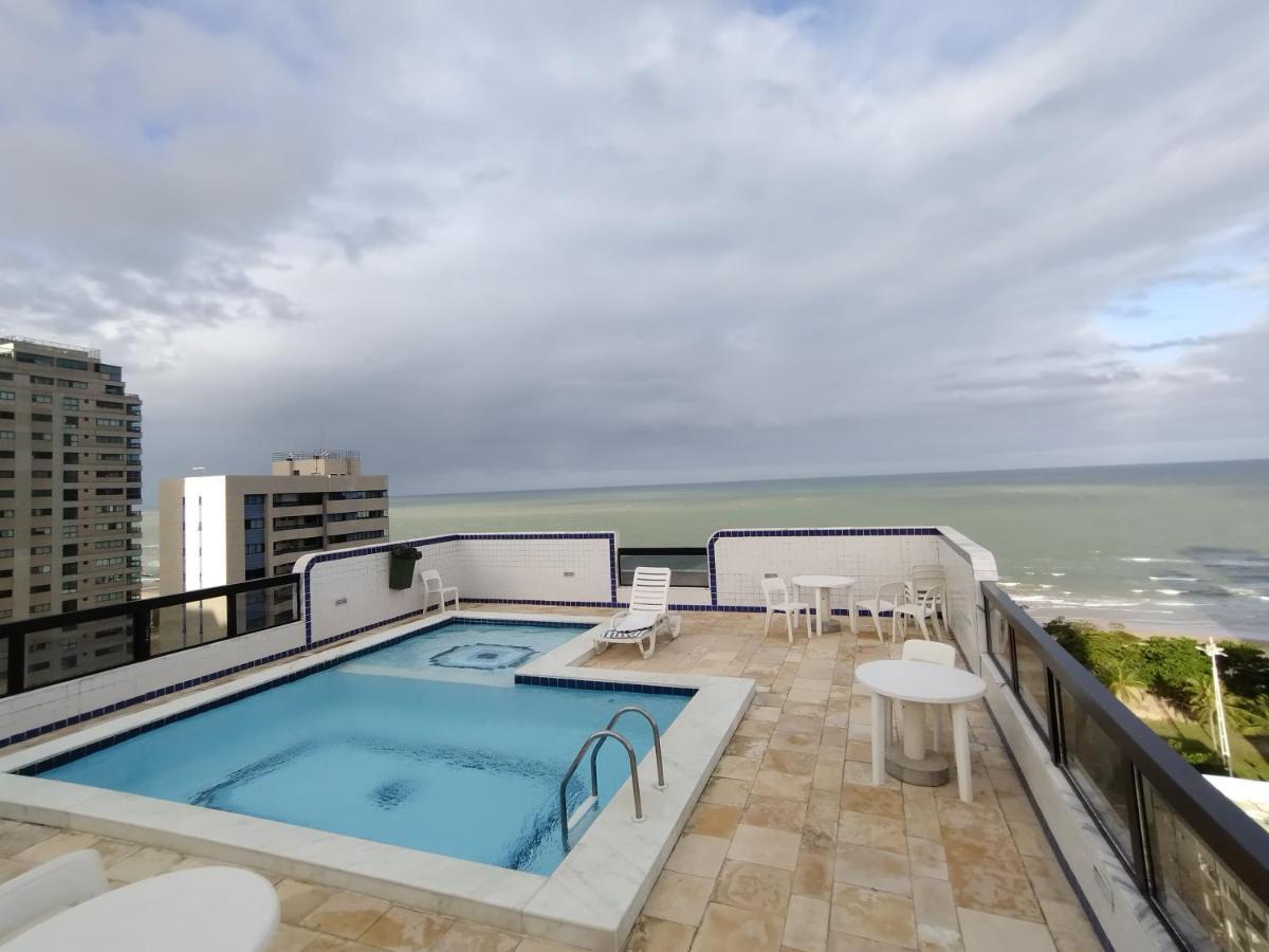 Apto De Frente Para O Mar, Piscina Na Cobertura Recife Exterior photo